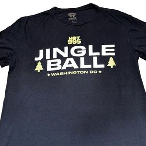 iHeart Radio- Washington DC Jingle Ball 2022 Short Sleeve Tee- Sz L- EUC